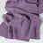 Écharpe en laine et Caregora couleur Lavender