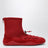 Bottines Scuba Bootie rouges en daim et néoprène