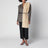 Schal Ciasa in Beige aus Kunstpelz