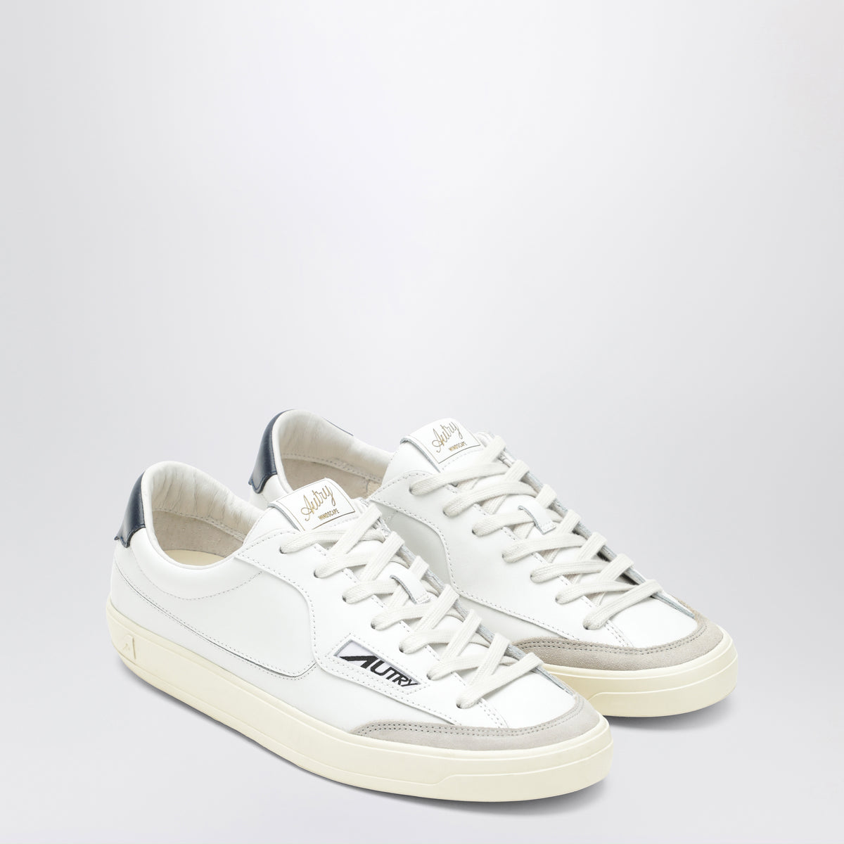 Sneakers Windscape Low bianche in pelle