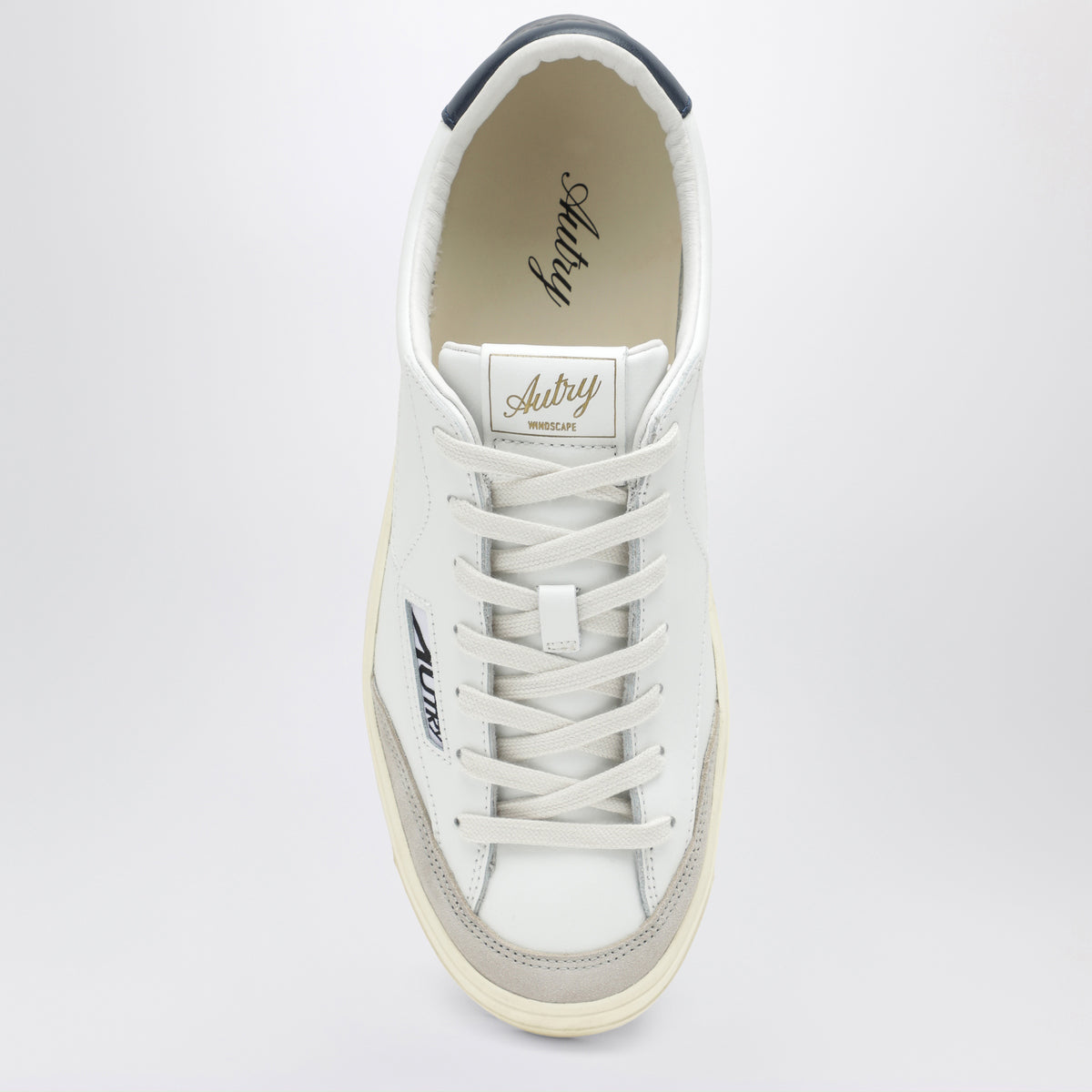 Sneakers Windscape Low bianche in pelle