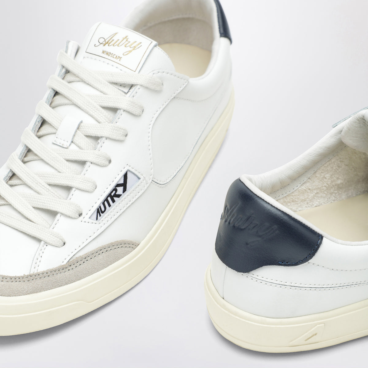 Sneakers Windscape Low bianche in pelle