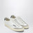 Sneakers Windscape Low blanches/noires en cuir