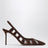 Décolleté Slingback Screen in suede Espresso