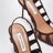 Décolleté Slingback Screen in suede Espresso