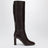 Bottes Sellier 85 en cuir imprimé bordeaux