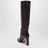 Sellier 85 burgundy printed leather boots