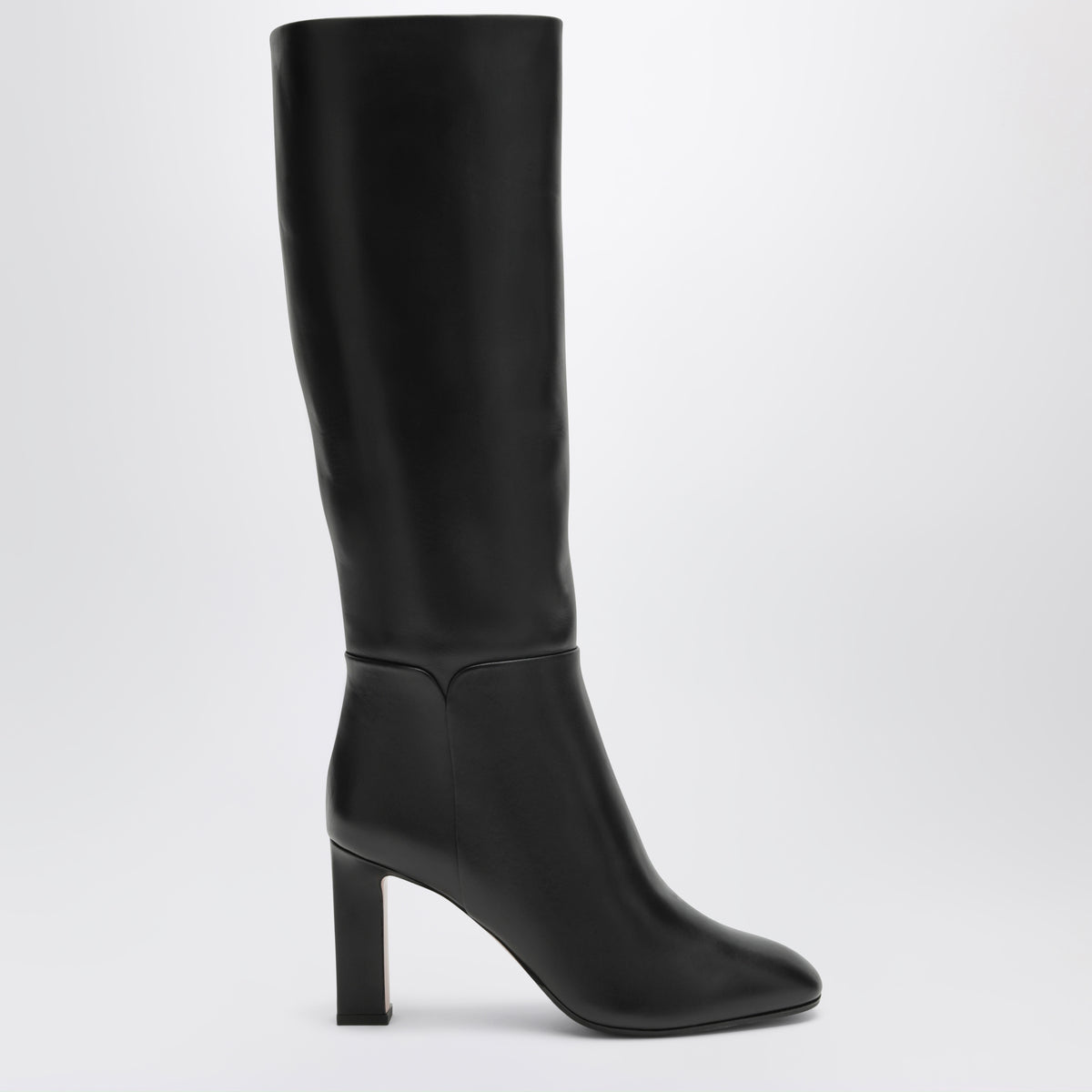 Stivale Sellier nero in pelle di vitello