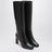 Stivale Sellier nero in pelle di vitello