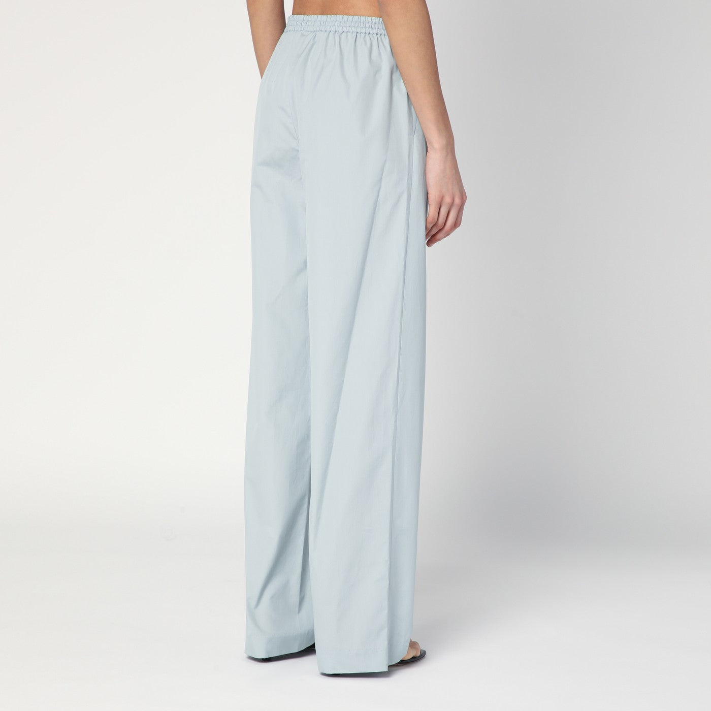 Pantalon bleu clair en coton