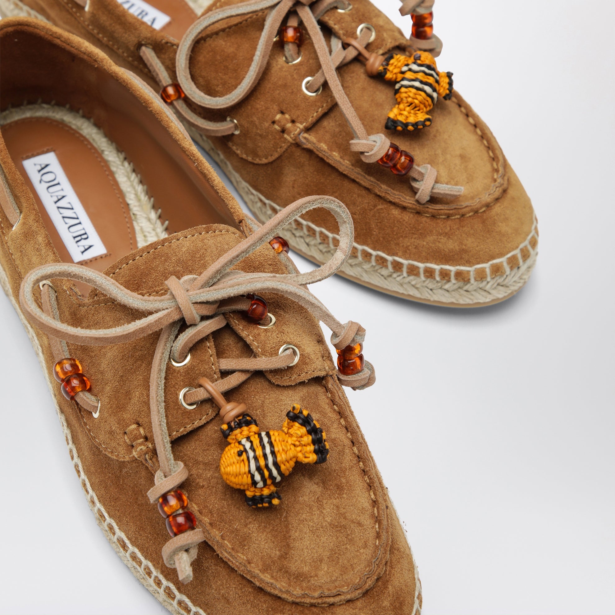Espadrillas Seafarer in suede color tabacco