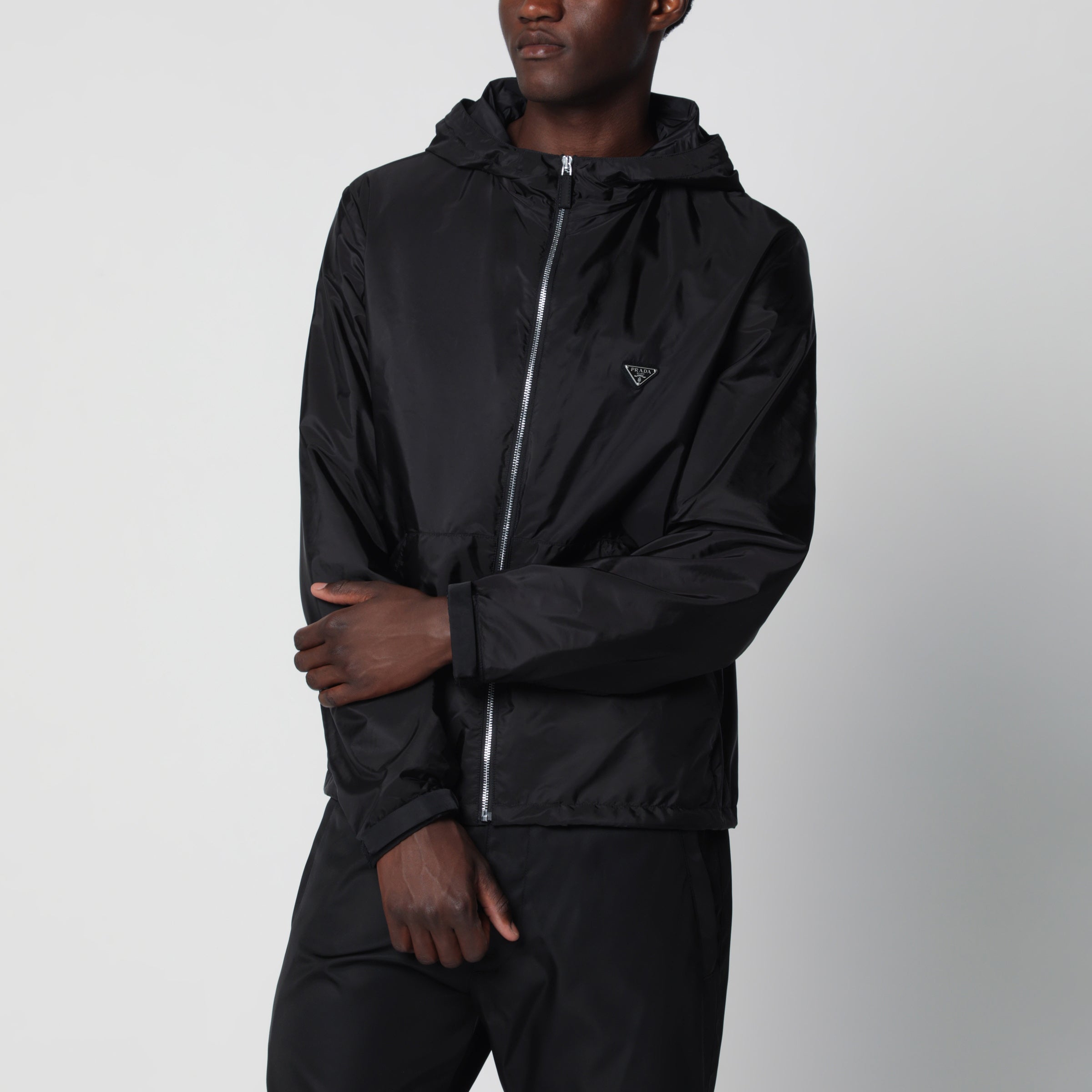 Prada Black Re-Nylon jacket | TheDoubleF