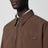 Blouson aus technischem Gewebe in Tabakbraun