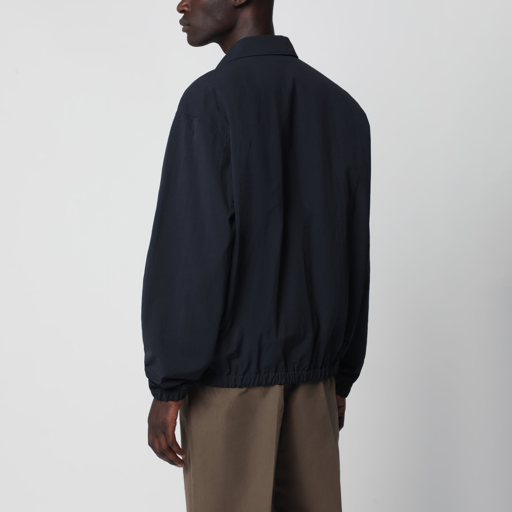 Blouson aus technischem Gewebe in Blau