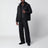 Schwarze Re-Nylon-Daunenjacke