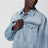 Hellblaue Jeansjacke