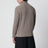 Beige mélange wool cardigan