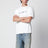 T-shirt bianca con stampa logo