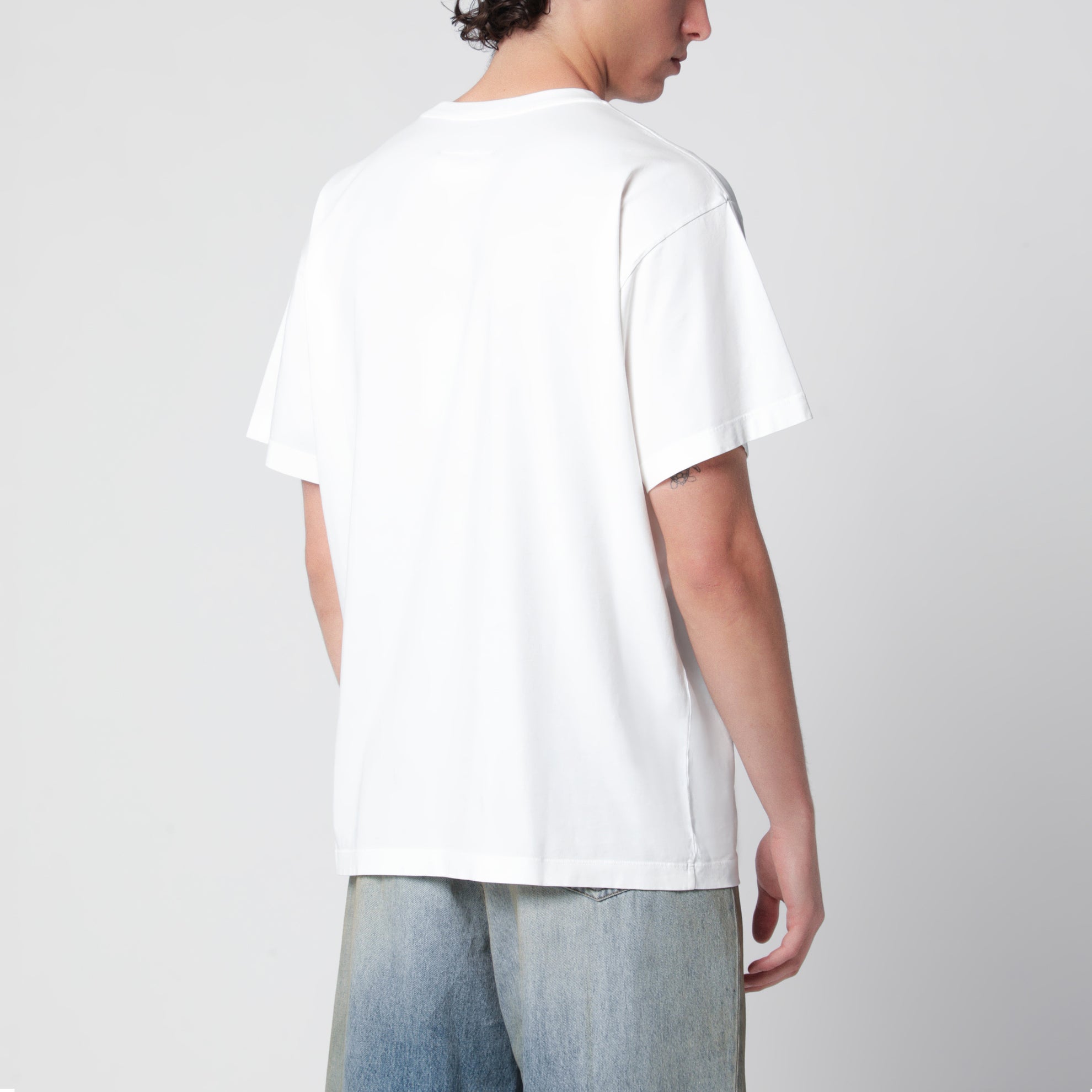 White T-shirt with logo print