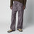 Brown technical fabric trousers