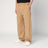 Pantalons baggy/loose ocre en coton