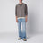 Jeans bootcut in denim chiaro blu