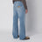 Jeans bootcut in denim chiaro blu