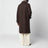 Alexander chocolate wool long coat
