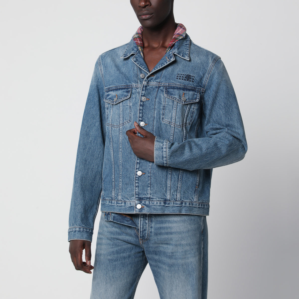 Blue denim jacket