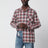 Relaxed checked cotton shirt