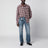 Relaxed checked cotton shirt
