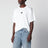 T-shirt blanc en jersey de coton