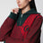Jacquard-Strickpullover aus Wollmischung in Rot/Waldgrün