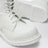 Stivale stringato bianco MM6 X Dr. Martens