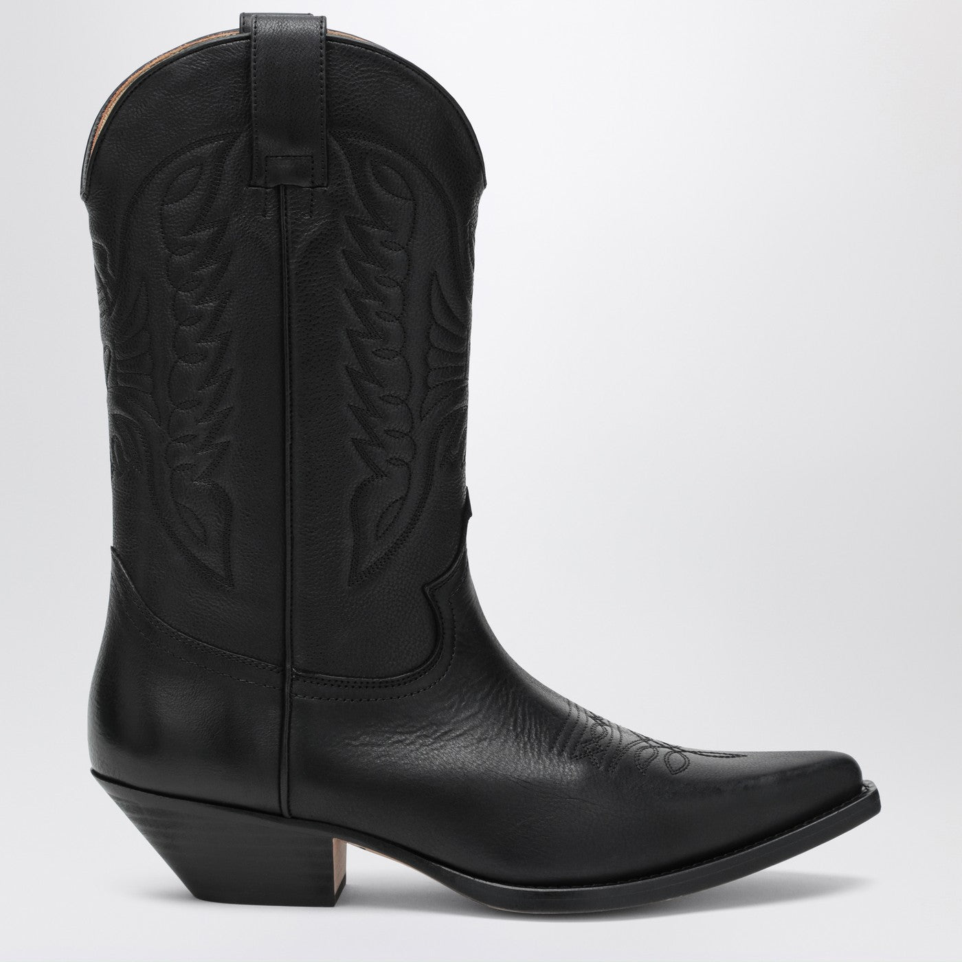 MM6 Black Florence cowboy boots | TheDoubleF