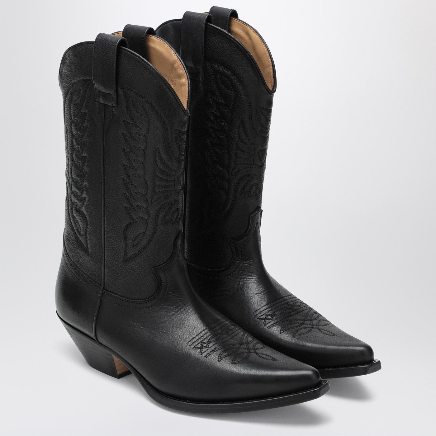 Black Florence cowboy boots