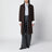 Manteau marron en laine