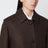 Manteau marron en laine