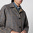 Cappotto reversibile blu/marrone in lana