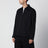 Mecano zip-up shirt in black wool