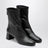 Stiefelette Saint Honore aus Nappaleder in Schwarz