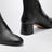 Stiefelette Saint Honore aus Nappaleder in Schwarz