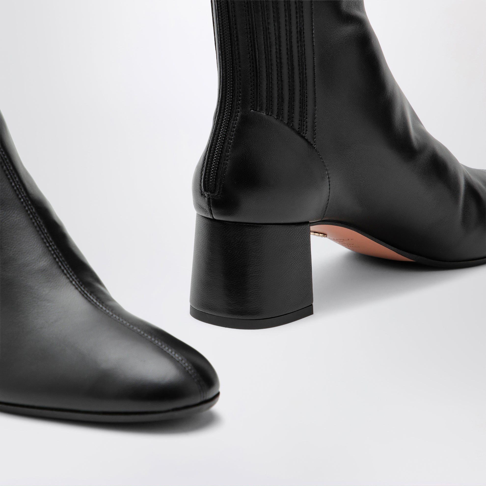 Stiefelette Saint Honore aus Nappaleder in Schwarz