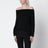 Maglione Sibyl nero in misto cashmere