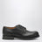 Schwarze Schnürschuhe aus Leder
