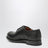 Schwarze Schnürschuhe aus Leder