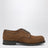Chaussures à lacets couleur tabac en daim