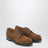 Chaussures à lacets couleur tabac en daim