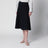 Luglio midi knit skirt in blue viscose blend