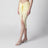 Light yellow asymmetric pareo skirt